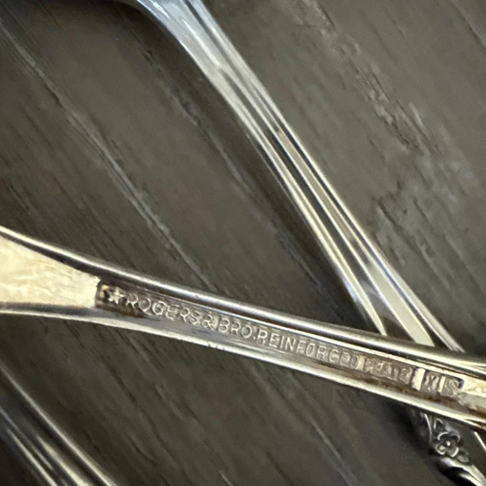 Set‎ of 6 International SOUTHERN SPLENDOR Silverplate Rogers & Bro 1962 Flatware